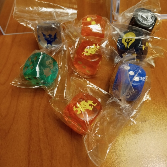 New! Yu-Gi-Oh Dice Set!
